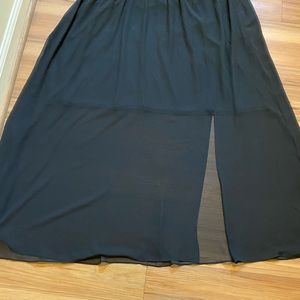 Woman Lane Bryant black Cocktail Maxi Skirt!!!